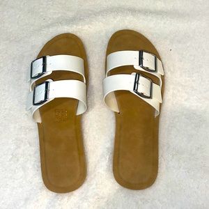White Sandals